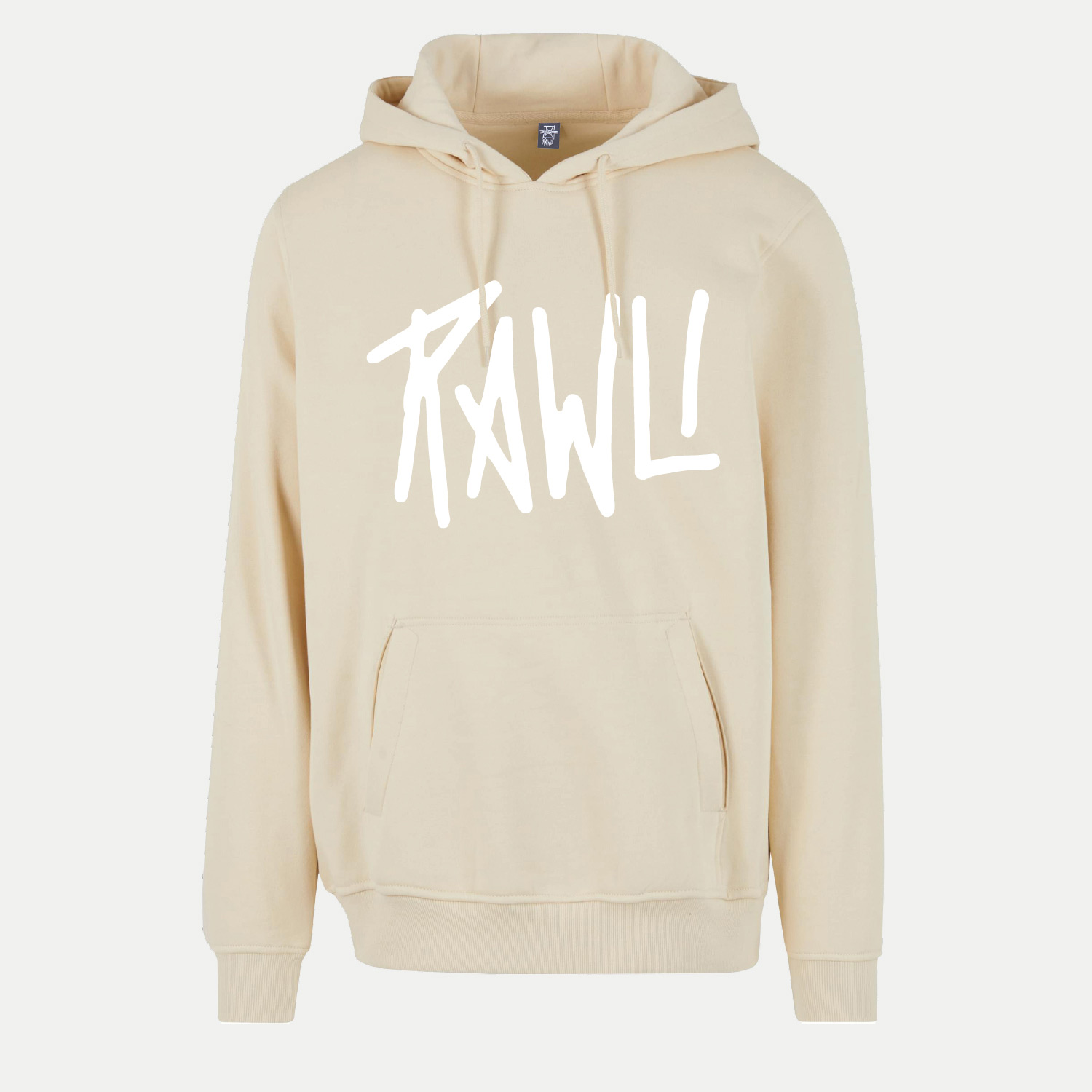 ICONIC LOGO PRINT | SAND | HEAVY HOOD | RAWLI